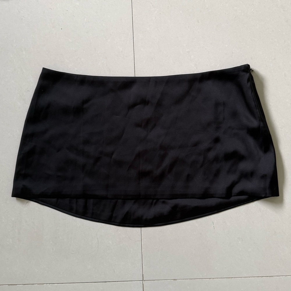 Danielle Guizio Black Mini Skirt